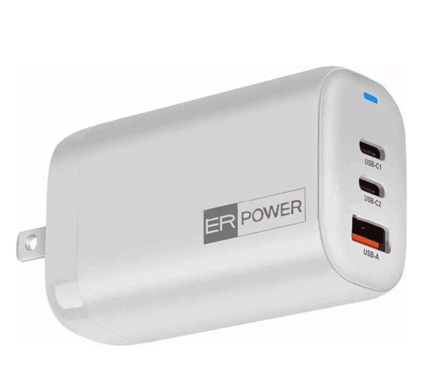 ER POWER 65W GaN ładowarka podróżna biała - 1184944 - zdjęcie 2